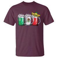 Funny Mexican T Shirt Mexico Beer Mexican Flag Sombrero Hat