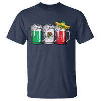 Funny Mexican T Shirt Mexico Beer Mexican Flag Sombrero Hat