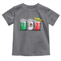 Funny Mexican Toddler T Shirt Mexico Beer Mexican Flag Sombrero Hat