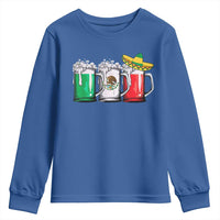 Funny Mexican Youth Sweatshirt Mexico Beer Mexican Flag Sombrero Hat
