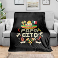 Mexican Dad Throw Blanket Papa Cito Latino Fathers Day Gift Mexican Pride
