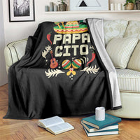 Mexican Dad Throw Blanket Papa Cito Latino Fathers Day Gift Mexican Pride
