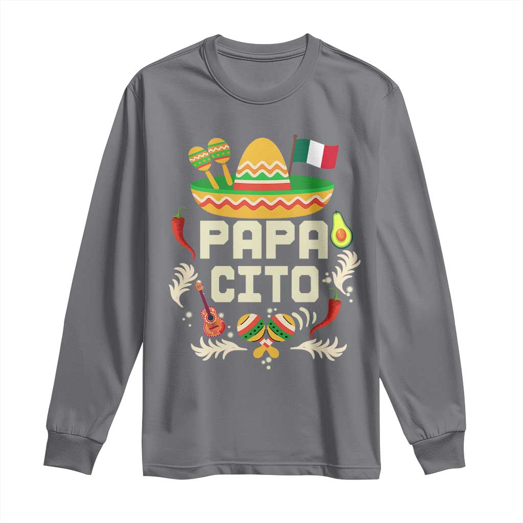 Mexican Dad Long Sleeve Shirt Papa Cito Latino Fathers Day Gift Mexican Pride