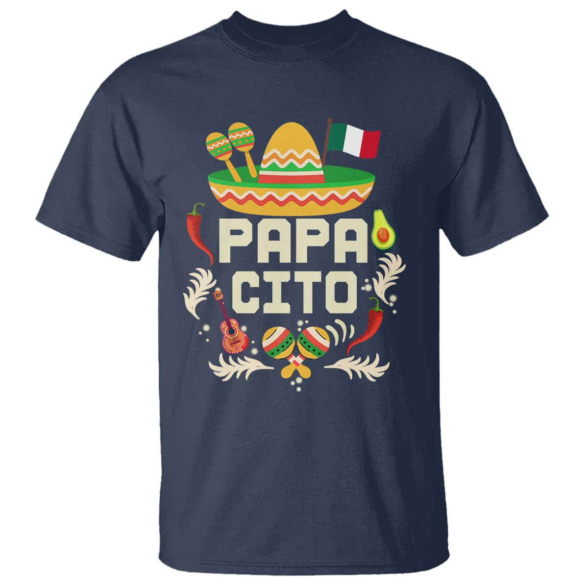 Mexican Dad T Shirt Papa Cito Latino Fathers Day Gift Mexican Pride