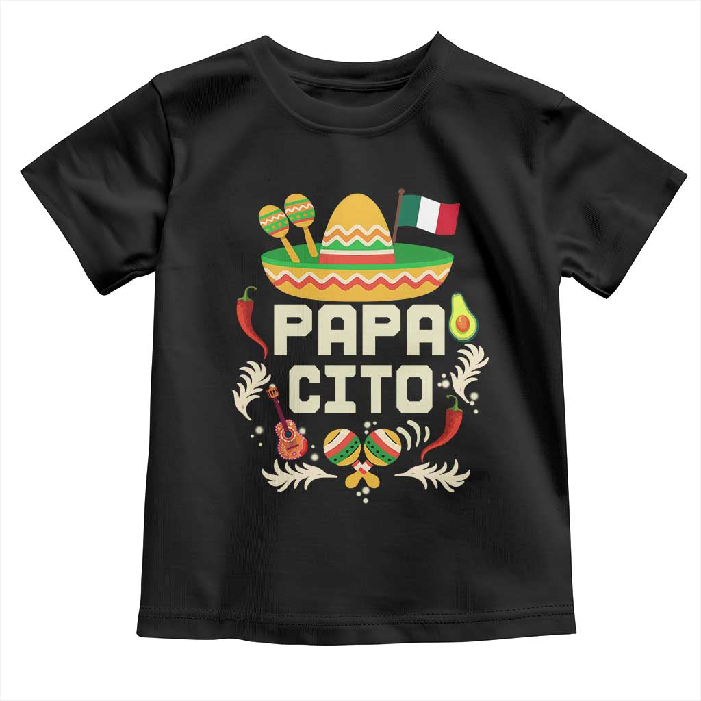 Mexican Dad Toddler T Shirt Papa Cito Latino Fathers Day Gift Mexican Pride