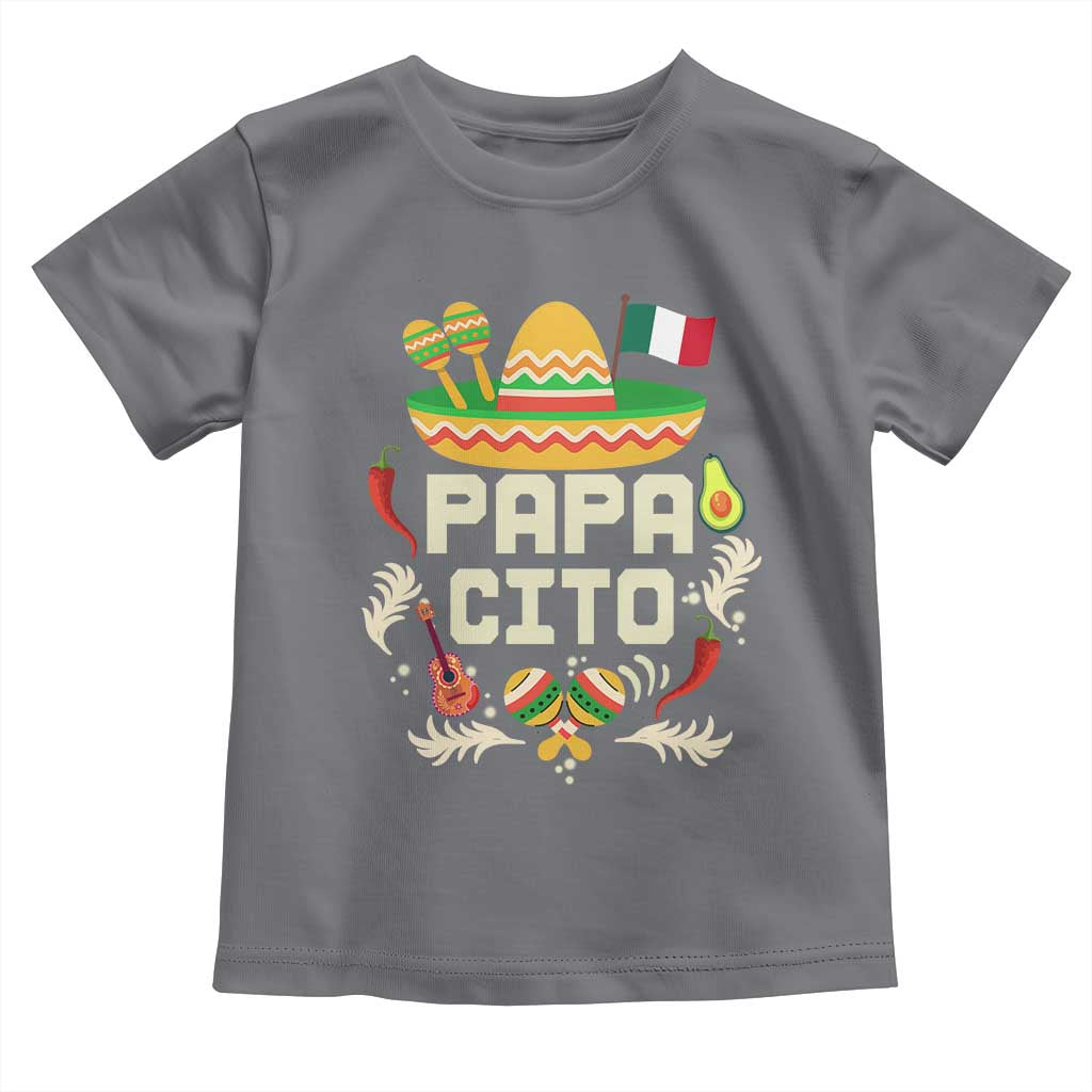 Mexican Dad Toddler T Shirt Papa Cito Latino Fathers Day Gift Mexican Pride