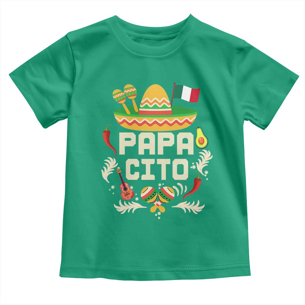 Mexican Dad Toddler T Shirt Papa Cito Latino Fathers Day Gift Mexican Pride