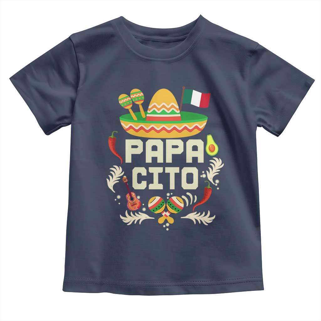 Mexican Dad Toddler T Shirt Papa Cito Latino Fathers Day Gift Mexican Pride