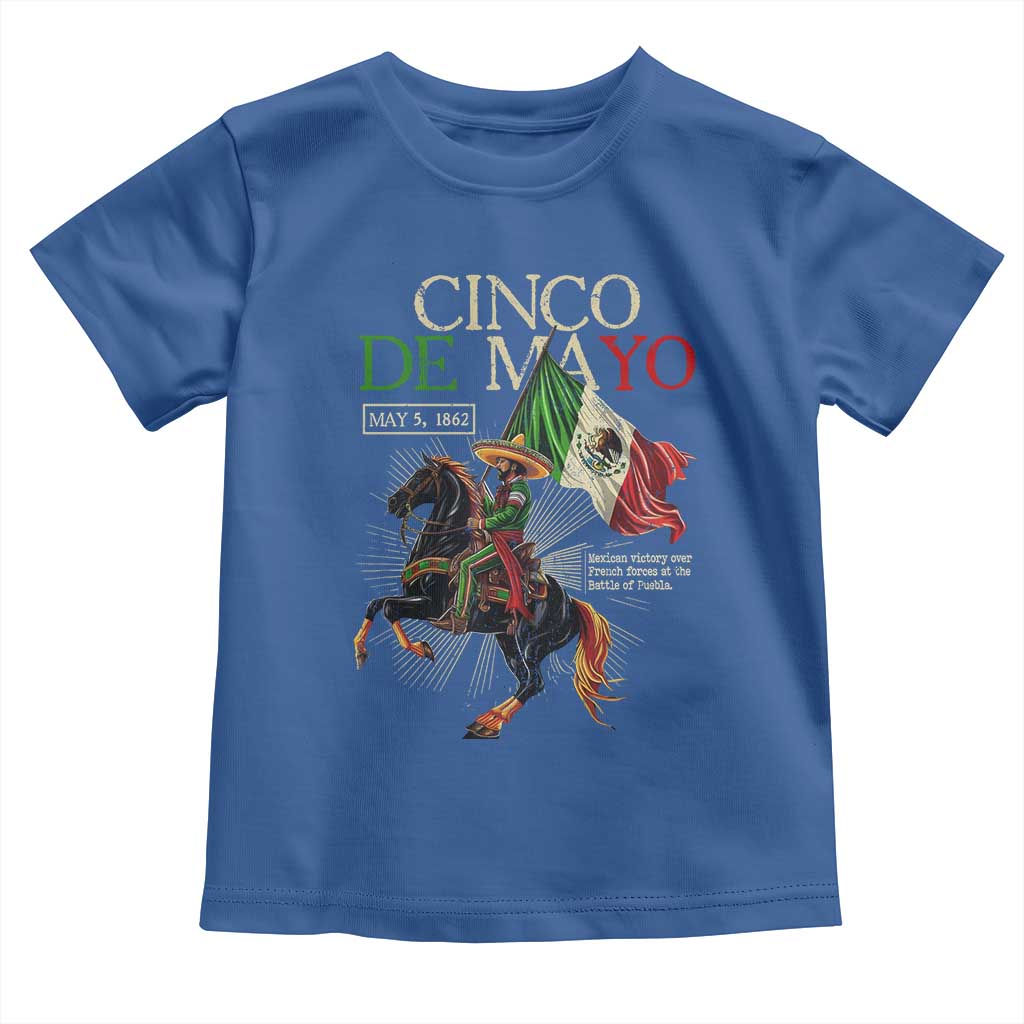 Battle of Puebla Cinco De Mayo Toddler T Shirt May 5 1862 Mexican History