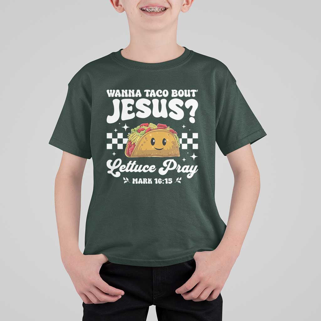 Wanna Taco Bout Jesus Cinco de Mayo T Shirt For Kid Funny Religious Christian