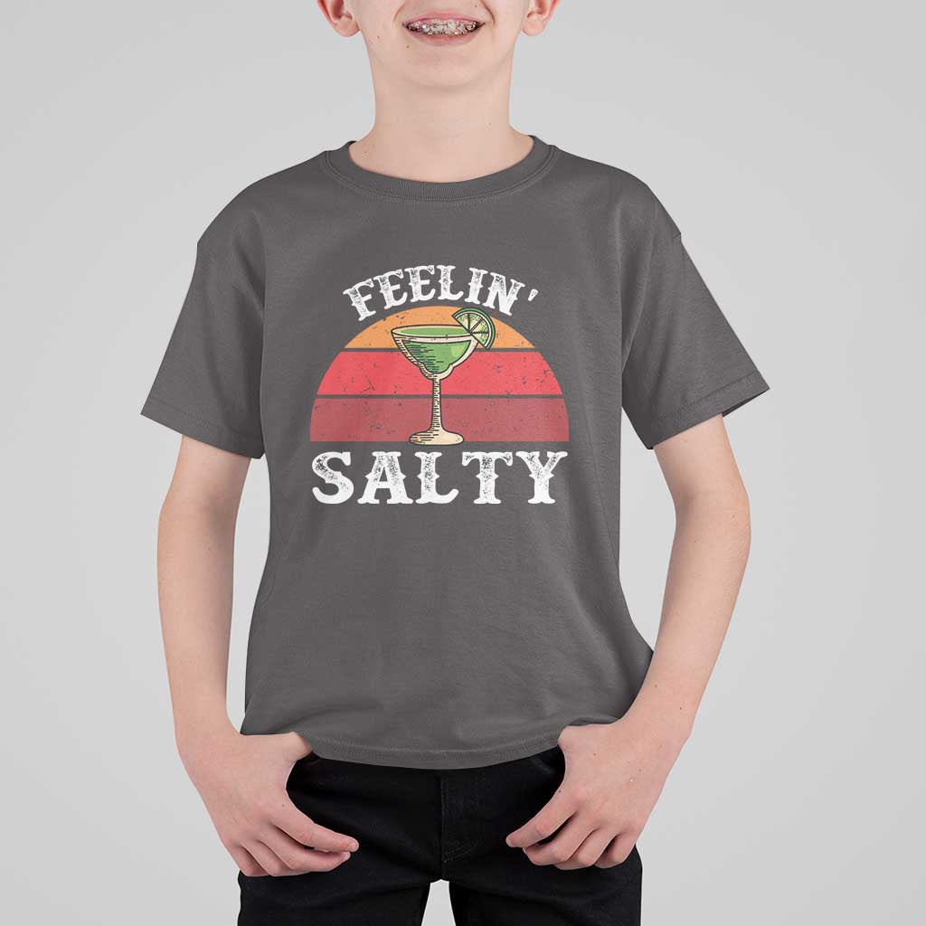 Margarita T Shirt For Kid Cinco De Mayo Feeling Salty Funny Mexican