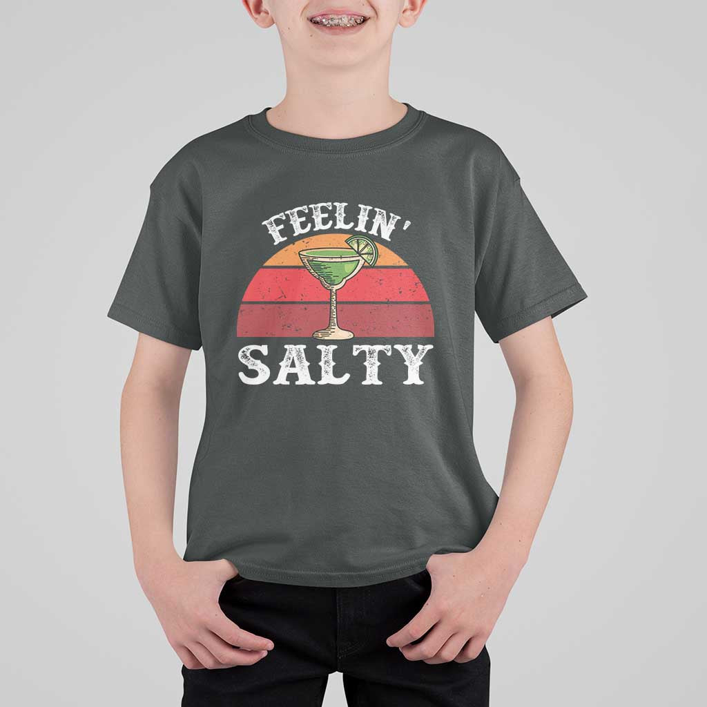 Margarita T Shirt For Kid Cinco De Mayo Feeling Salty Funny Mexican