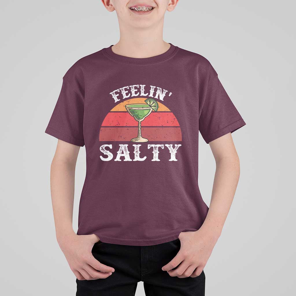 Margarita T Shirt For Kid Cinco De Mayo Feeling Salty Funny Mexican