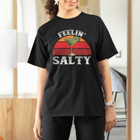 Margarita T Shirt For Women Cinco De Mayo Feeling Salty Funny Mexican