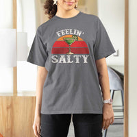 Margarita T Shirt For Women Cinco De Mayo Feeling Salty Funny Mexican