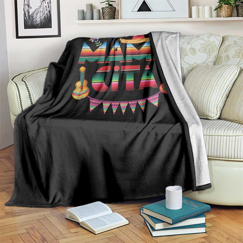 Mama Cita Throw Blanket Mexican Mom Latina Mothers Day Gift