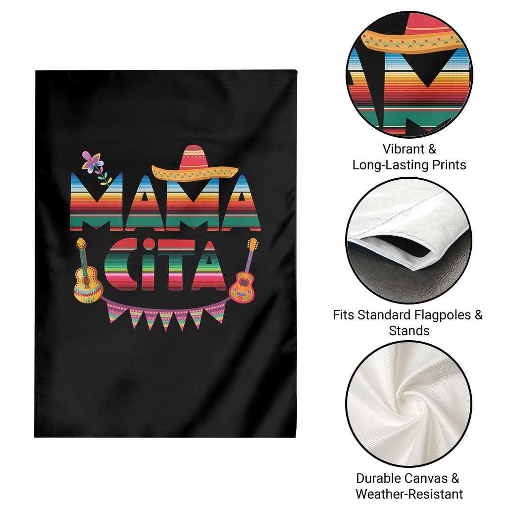 Mama Cita Garden Flag Mexican Mom Latina Mothers Day Gift