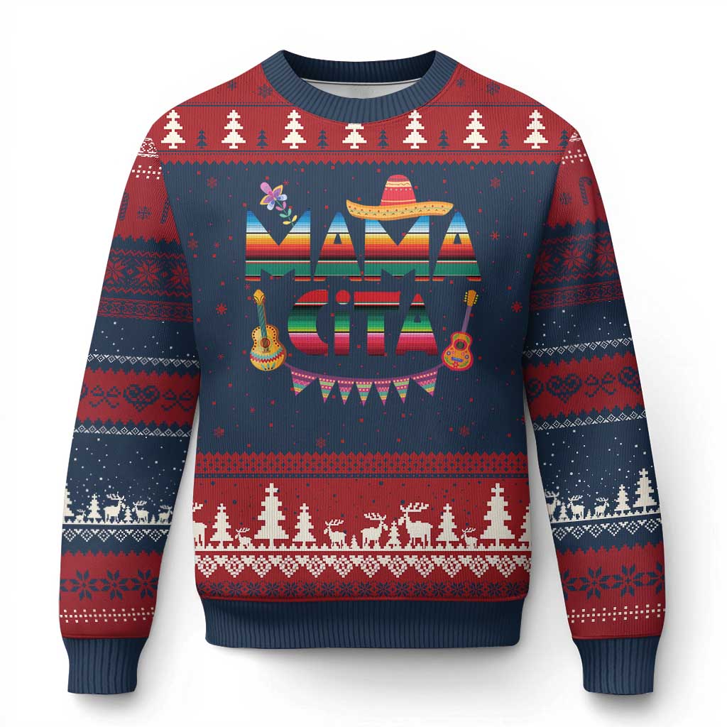Mama Cita Ugly Christmas Sweater Mexican Mom Latina Mothers Day Gift