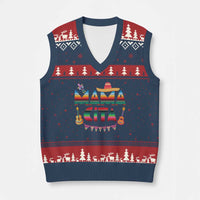 Mama Cita V-Neck Knit Sweater Vest Mexican Mom Latina Mothers Day Gift