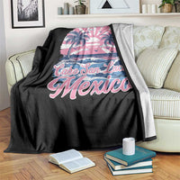Cabo San Lucas Mexico Throw Blanket Vintage Retro Beach Summer Vacation Family Trip - Wonder Print Shop