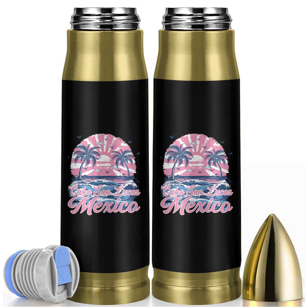 Cabo San Lucas Mexico Bullet Tumbler Vintage Retro Beach Summer Vacation Family Trip - Wonder Print Shop