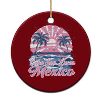 Cabo San Lucas Mexico Ceramic Ornament Vintage Retro Beach Summer Vacation Family Trip - Wonder Print Shop