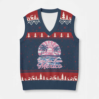 Cabo San Lucas Mexico V-Neck Knit Sweater Vest Vintage Retro Beach Summer Vacation Family Trip - Wonder Print Shop