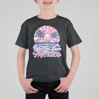 Cabo San Lucas Mexico T Shirt For Kid Vintage Retro Beach Summer Vacation Family Trip - Wonder Print Shop