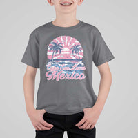 Cabo San Lucas Mexico T Shirt For Kid Vintage Retro Beach Summer Vacation Family Trip - Wonder Print Shop