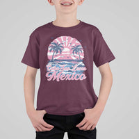Cabo San Lucas Mexico T Shirt For Kid Vintage Retro Beach Summer Vacation Family Trip - Wonder Print Shop