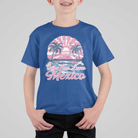 Cabo San Lucas Mexico T Shirt For Kid Vintage Retro Beach Summer Vacation Family Trip - Wonder Print Shop