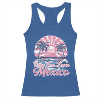 Cabo San Lucas Mexico Racerback Tank Top Vintage Retro Beach Summer Vacation Family Trip - Wonder Print Shop