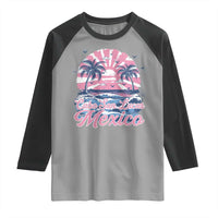 Cabo San Lucas Mexico Raglan Shirt Vintage Retro Beach Summer Vacation Family Trip - Wonder Print Shop