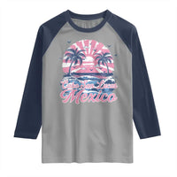Cabo San Lucas Mexico Raglan Shirt Vintage Retro Beach Summer Vacation Family Trip - Wonder Print Shop
