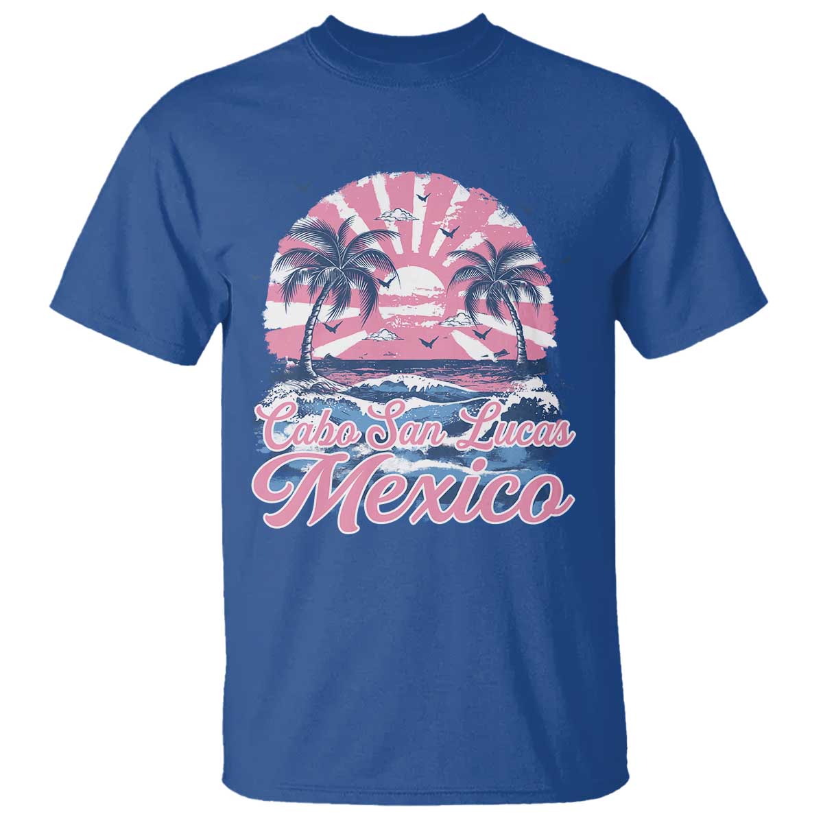 Cabo San Lucas Mexico T Shirt Vintage Retro Beach Summer Vacation Family Trip - Wonder Print Shop