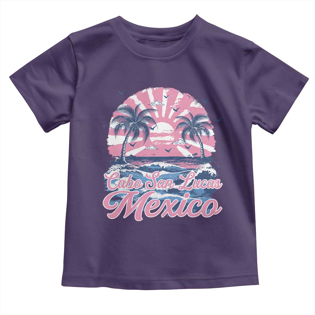 Cabo San Lucas Mexico Toddler T Shirt Vintage Retro Beach Summer Vacation Family Trip - Wonder Print Shop