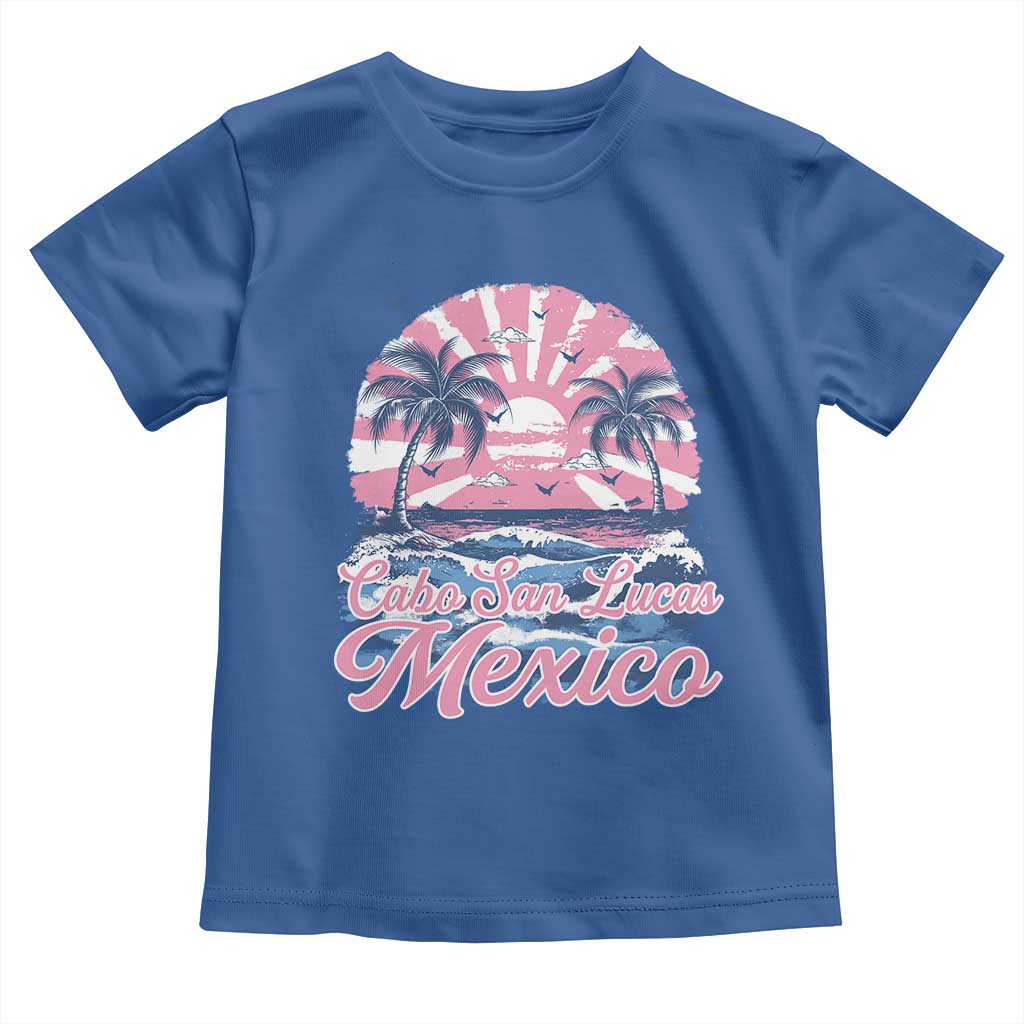 Cabo San Lucas Mexico Toddler T Shirt Vintage Retro Beach Summer Vacation Family Trip - Wonder Print Shop