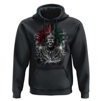 Ancient Aztec King Hoodie Calabera Azteca Mexican Skull Skeleton