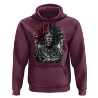 Ancient Aztec King Hoodie Calabera Azteca Mexican Skull Skeleton