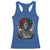 Ancient Aztec King Racerback Tank Top Calabera Azteca Mexican Skull Skeleton