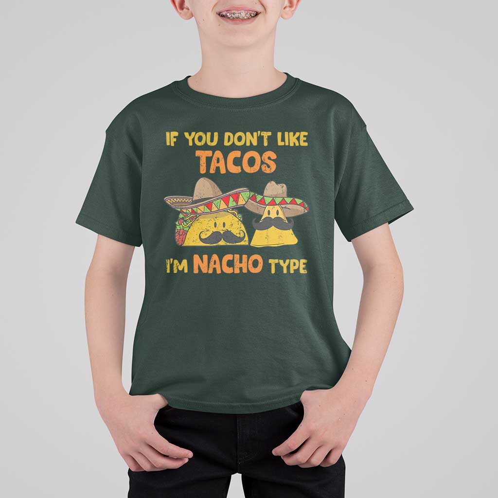Funny Mexican T Shirt For Kid Adult Humor Mexican Food Taco Nacho