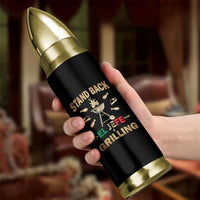 Funny Mexican Dad Bullet Tumbler El Jefe Grilling Stand Back Fathers Day