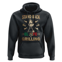 Funny Mexican Dad Hoodie El Jefe Grilling Stand Back Fathers Day