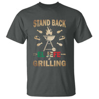 Funny Mexican Dad T Shirt El Jefe Grilling Stand Back Fathers Day