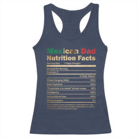 Mexican Dad Racerback Tank Top Regalo Para Papa Nutrition Facts