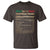 Mexican Dad T Shirt Regalo Para Papa Nutrition Facts