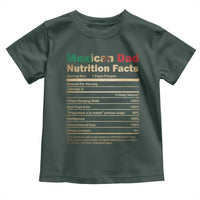 Mexican Dad Toddler T Shirt Regalo Para Papa Nutrition Facts