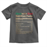 Mexican Dad Toddler T Shirt Regalo Para Papa Nutrition Facts