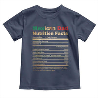 Mexican Dad Toddler T Shirt Regalo Para Papa Nutrition Facts