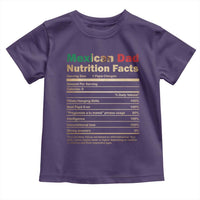 Mexican Dad Toddler T Shirt Regalo Para Papa Nutrition Facts